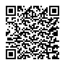 QR-koodi puhelinnumerolle +17017726058