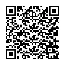 Código QR para número de telefone +17019221734