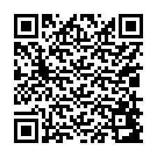 QR kód a telefonszámhoz +17019483764