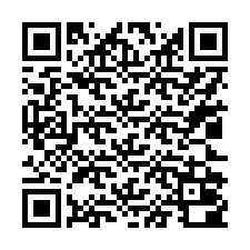 Kode QR untuk nomor Telepon +17022000001