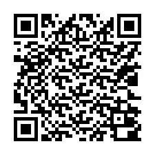 QR-koodi puhelinnumerolle +17022000009