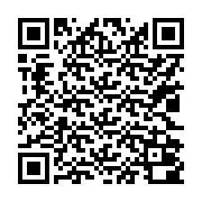 Kod QR dla numeru telefonu +17022000021