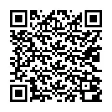 Código QR para número de telefone +17022000027