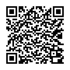 Kod QR dla numeru telefonu +17022000039