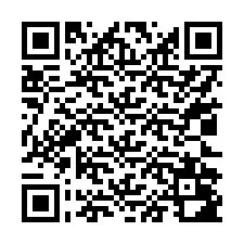 QR Code สำหรับหมายเลขโทรศัพท์ +17022082500