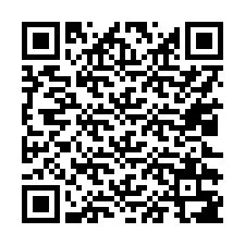 QR код за телефонен номер +17022387547