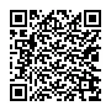 QR-code voor telefoonnummer +17022676295