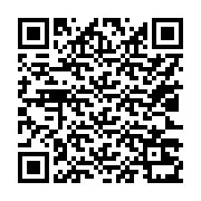 QR код за телефонен номер +17023231909