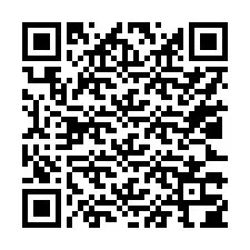 QR-Code für Telefonnummer +17023304109