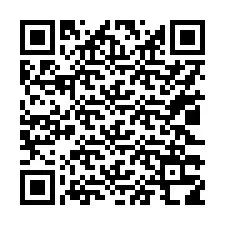 QR kód a telefonszámhoz +17023318671