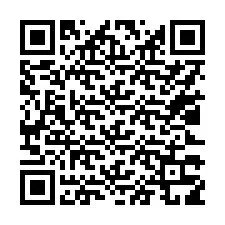 Código QR para número de teléfono +17023319049