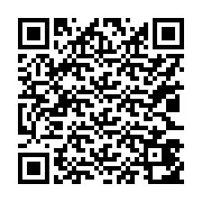 QR код за телефонен номер +17023452121