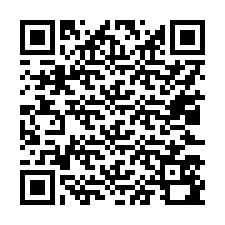 QR kód a telefonszámhoz +17023590187