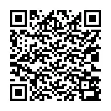 QR-koodi puhelinnumerolle +17023593300