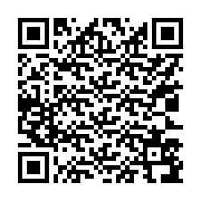 QR-код для номера телефона +17023596500