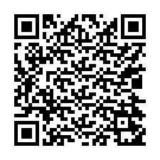 QR-koodi puhelinnumerolle +17024251484