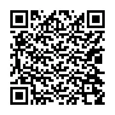 QR код за телефонен номер +17024258365