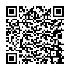 QR kód a telefonszámhoz +17024485255