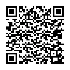 电话号码二维码 +17025143187