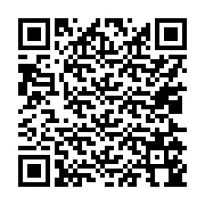 Código QR para número de telefone +17025144517