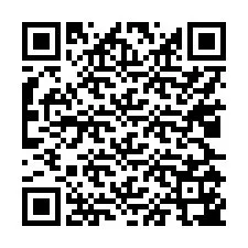 Codice QR per il numero di telefono +17025147122