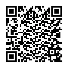 電話番号のQRコード +17025147178