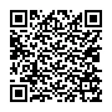 电话号码二维码 +17025175753