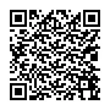 QR код за телефонен номер +17025464690