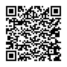 QR код за телефонен номер +17025606903