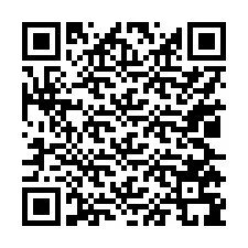 QR-koodi puhelinnumerolle +17025799735