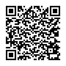 QR Code for Phone number +17025831702