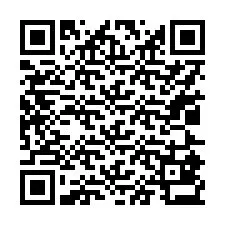 QR-koodi puhelinnumerolle +17025833005