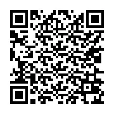 QR-code voor telefoonnummer +17026024016