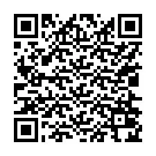 Código QR para número de telefone +17026024644