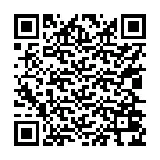 电话号码二维码 +17026024960