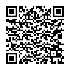 Codice QR per il numero di telefono +17026029791