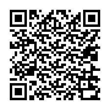 Código QR para número de telefone +17026230807