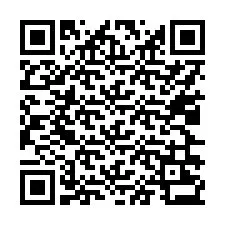 QR-koodi puhelinnumerolle +17026233023