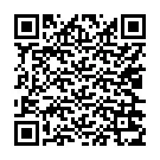 Kod QR dla numeru telefonu +17026235836