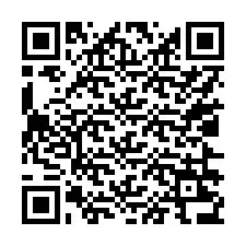 QR kód a telefonszámhoz +17026236418