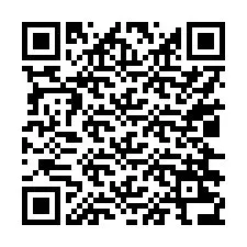 QR kód a telefonszámhoz +17026236694