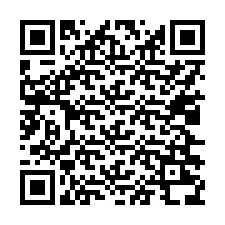 QR kód a telefonszámhoz +17026238263