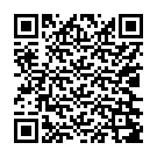 QR-Code für Telefonnummer +17026287238