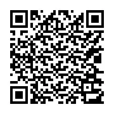 Código QR para número de telefone +17026313361