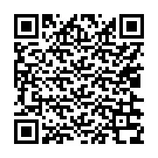 QR-code voor telefoonnummer +17026338016