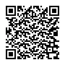 QR-Code für Telefonnummer +17026338034