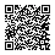 QR-koodi puhelinnumerolle +17026369177