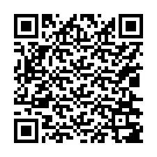 QR код за телефонен номер +17026387351