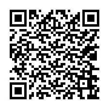 QR kód a telefonszámhoz +17026666269