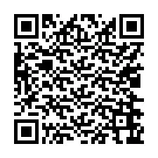 Código QR para número de teléfono +17026666296